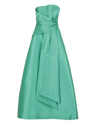 Shop Alberta Ferretti Dresses Green