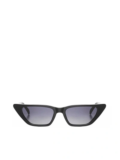 Shop Fear Of God G.o.d. Sunglasses In Black W Grey Lens