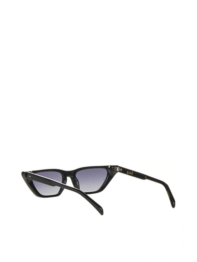 Shop Fear Of God G.o.d. Sunglasses In Black W Grey Lens