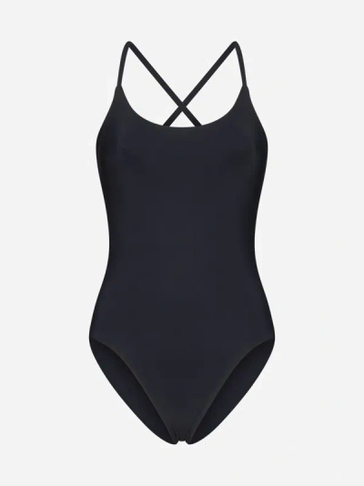 Shop Lido Uno Swimsuit In Black