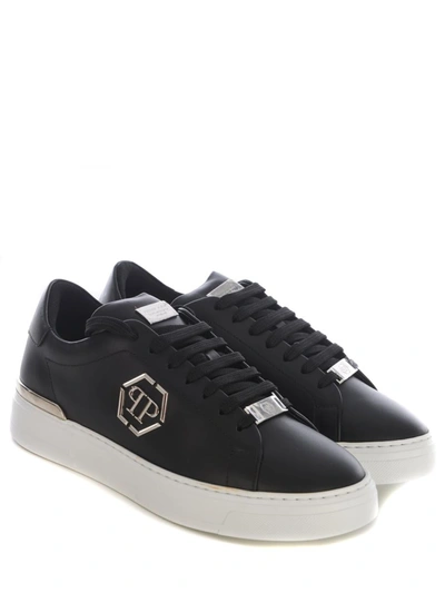 Shop Philipp Plein Sneakers  "hexagon" In Black