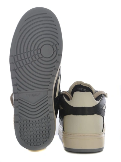 Represent Sneakers  Made Of Leather In Beige