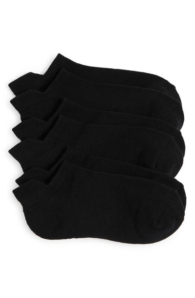 NORDSTROM NORDSTROM 3-PACK EVERYDAY TAB ANKLE SOCKS 