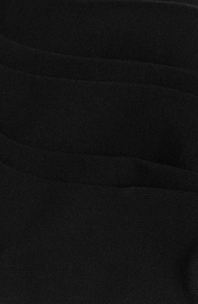 Nordstrom 3-pack Everyday Quarter Socks In Black