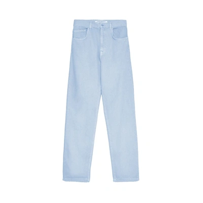 Shop Hinnominate Light Blue Cotton Jeans & Pant