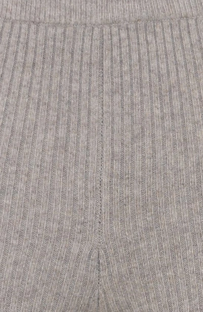 House Of Cb Rosmina Sweater Knit Wool Rib Leggings In Grey