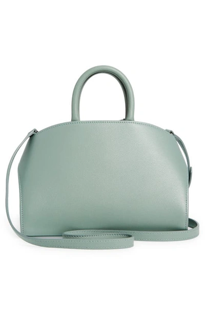 Shop Ferragamo Mini Hug Leather Top-handle Bag In Lucky Charm
