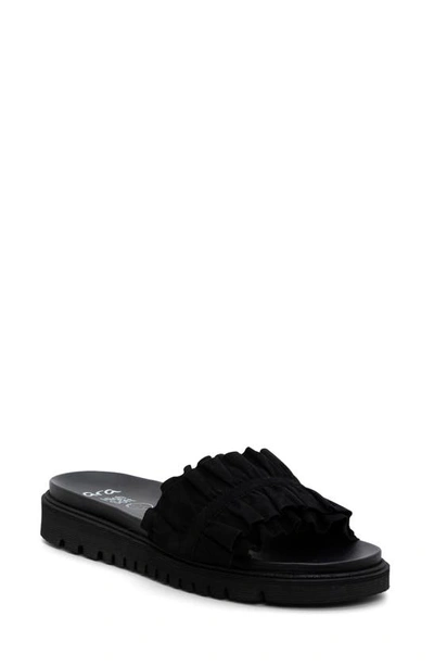 Shop Ara Keyes Slide Sandal In Black