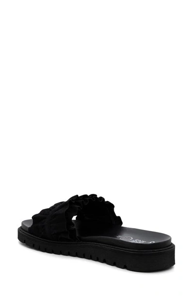 Ara Keyes Slide Sandal In Black