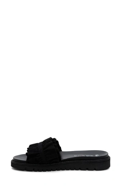 Ara Keyes Slide Sandal In Black