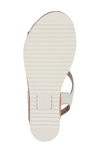 Ara Palmdale Wedge Platform Sandal In White