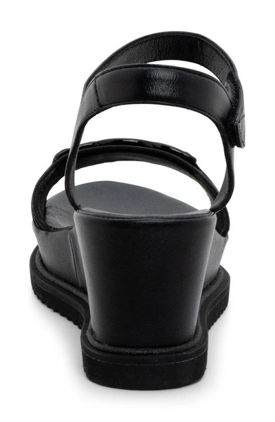 Ara Palmdale Wedge Platform Sandal In Black