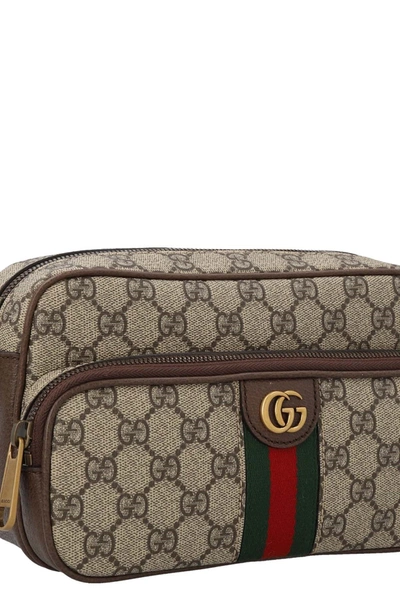 Shop Gucci Men 'ophidia' Small Crossbody Bag In Multicolor