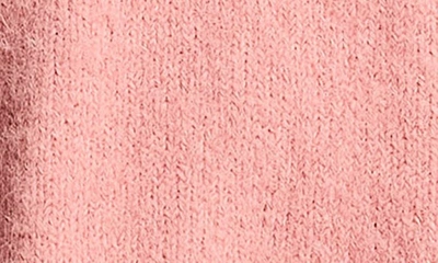 Asos Design Chunky Oversized V Neck Sweater In Brushed Yarn In Pink In Pink