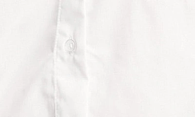 Shop Asos Design Oversize Button-up Oxford Shirt In White