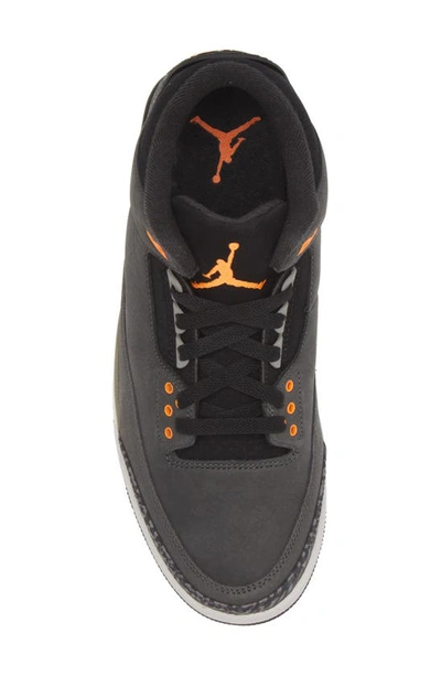 Shop Jordan Air  3 Retro Sneaker In Night Stadium/ Total Orange