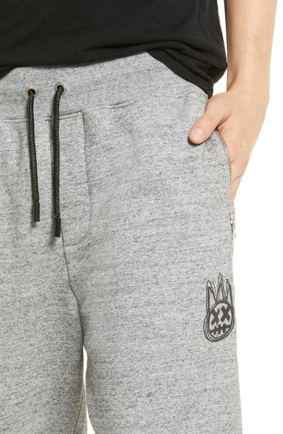 Shop Cult Of Individuality Zip Pocket Sweatpants In Heather Grey