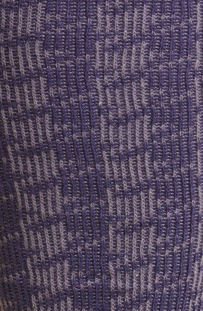 High Heel Jungle Houndstooth Knee Socks In Lilac