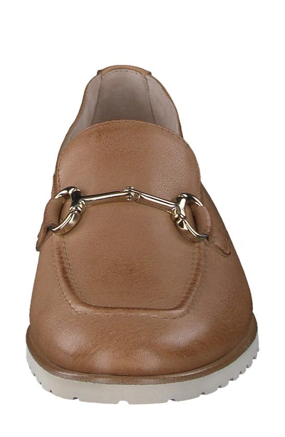 Shop Paul Green Shay Bit Loafer In Cuoio Leather