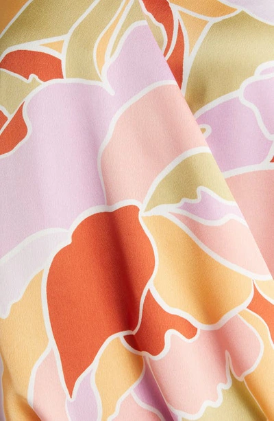 Halogen Surplice Sleeveless Top In Canyon Sunset Pattern