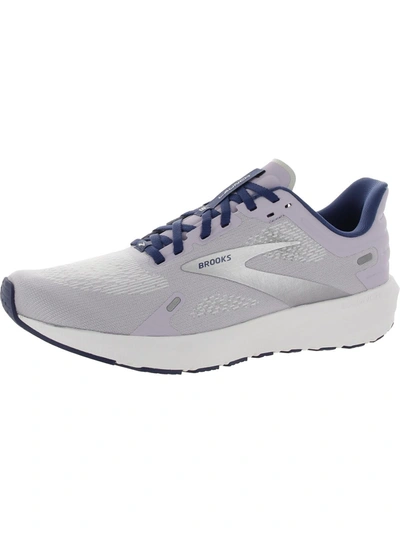 Shop Brooks Launch 9 Womens Fitness Workout Athletic And Training Shoes In Purple