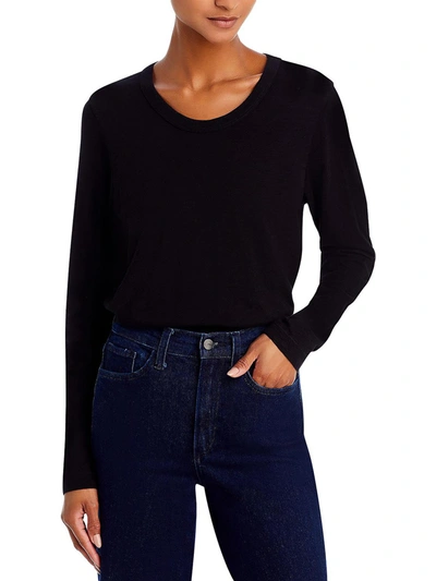 Shop Wilt Womens Cotton Slub T-shirt In Black
