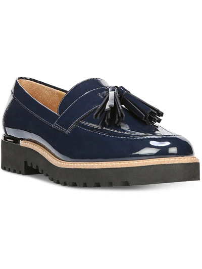 Shop Franco Sarto Carolynn Womens Patent Slip On Loafers In Multi