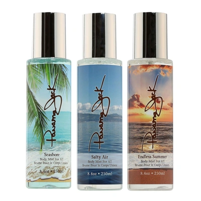 Shop Panama Jack Body Mist 8 oz Trio - Seashore,salty Air, Summer