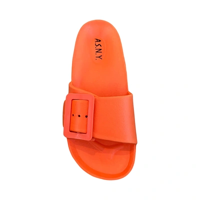 Shop Andrew By Andrew Stevens Amira Sandal In Orange