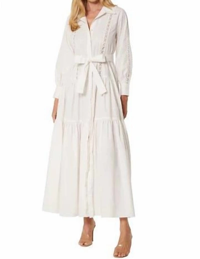 Shop Misa Marlena Dress In White