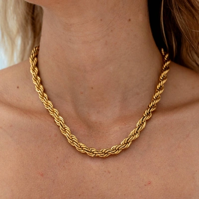 Alco Jewelry Jetty Sunrise Necklace In Gold In Gold