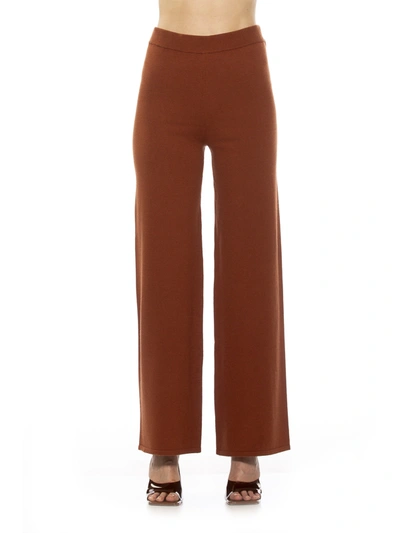 Shop Alexia Admor Miles Pants In Brown