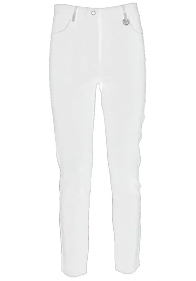 Shop Yes Zee Viscose Jeans & Women's Pant In White