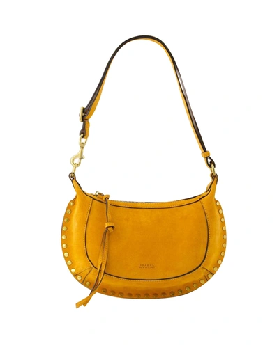 Shop Isabel Marant Oskan Moon Ga Crossbody Bag -  - Leather - Yellow