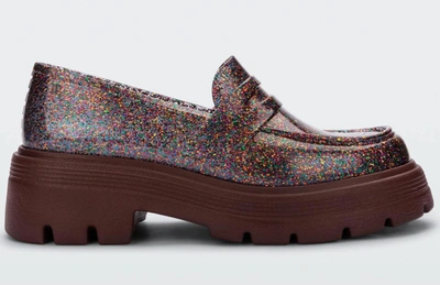 Melissa Royal Platform Penny Loafer In Multi
