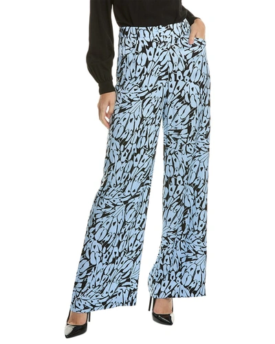 Shop Diane Von Furstenberg Adelaide Pant In Blue