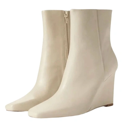 Shop 42 Gold Olanna Dress Boot In Cream In White