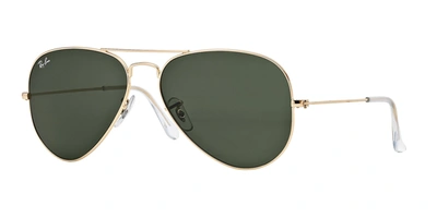 Shop Ray Ban 3025 58mm Classic Aviator Sunglasses In Multi