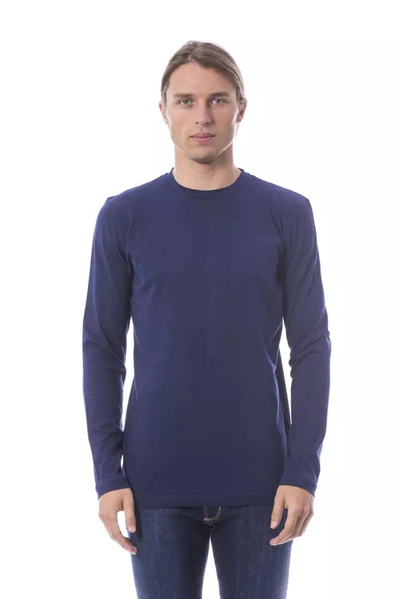 Shop Verri Cotton Men's T-shirt In Blue