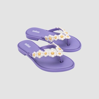 Shop Melissa Flip Flop Spring Ad In Purple