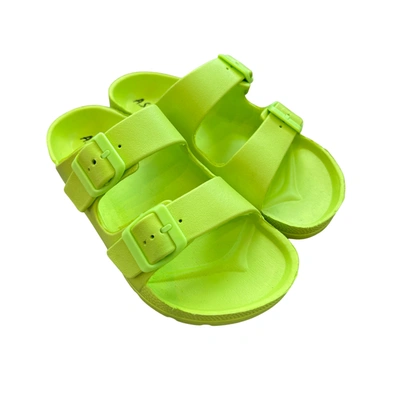 Shop Andrew By Andrew Stevens Scooby Sandal In Green