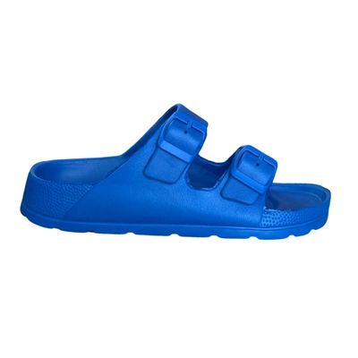 Shop Andrew By Andrew Stevens Scooby Sandal In Blue