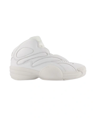 Shop Alexander Wang Aw Hoop Sneakers -  - Leather - White