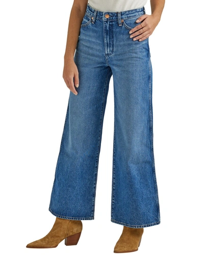 Shop Wrangler Worldwide Preloved Slim Leg Jean In Blue