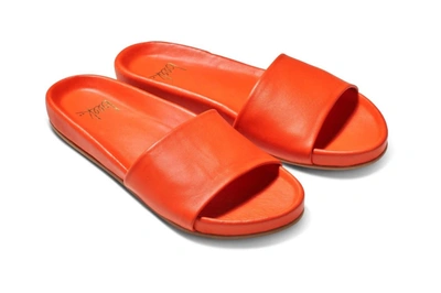 Shop Beek Gallito Slide Sandal In Tangerine In Orange