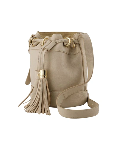 Shop See By Chloé Vicki Crossbody Bag -  - Leather - Cement Beige