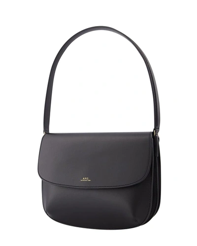 Shop Apc Sarah Hobo Bag - A. P.c. - Black - Leather