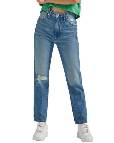 Shop Wrangler Walker 3 Years Slim Straight Jean In Blue
