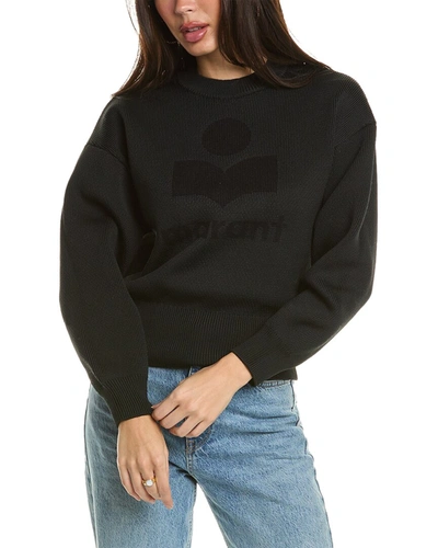 Shop Isabel Marant Étoile Isabel Marant Etoile Ailys Wool-blend Sweater In Black
