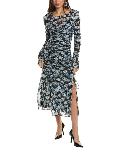 Shop Diane Von Furstenberg Corinne Maxi Dress In Black
